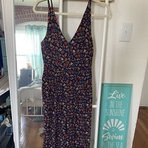 Madewell Floral Jumpsuit